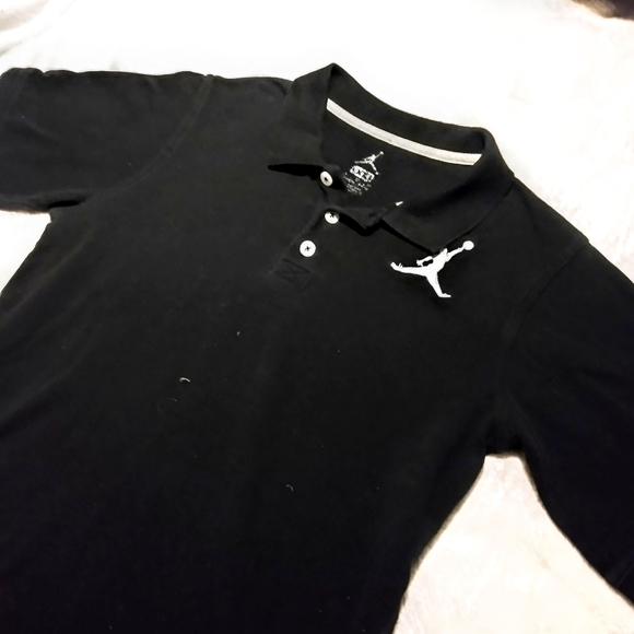 Jordan Embroidered Kids XL Black Jumpman Polo - Picture 1 of 6